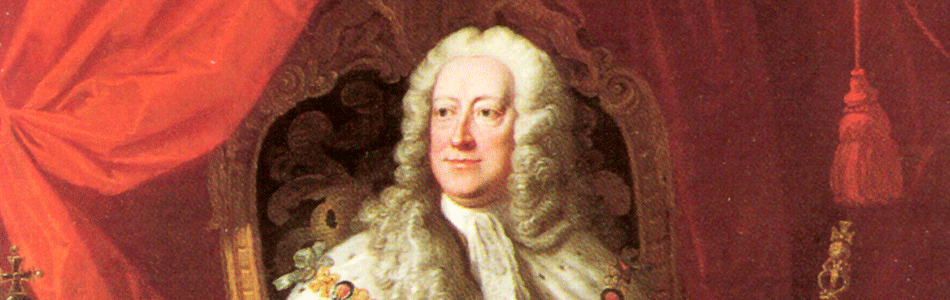 George II of Great Britain in Coronation Robes