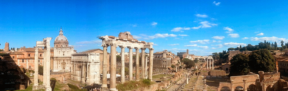 Ruins and Devastation in Rome